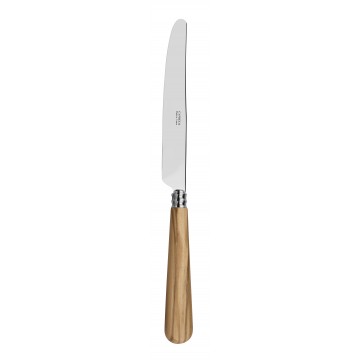 Couteau de table Helios bois d'olivier | Couteau design pour la table