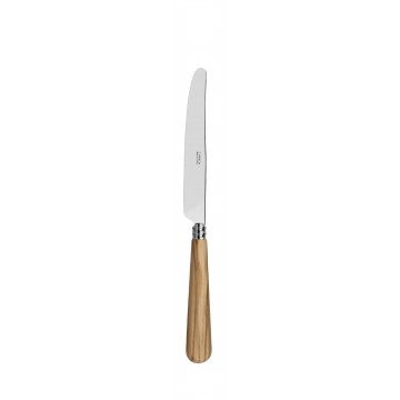 Cuchillo de postre Helios madera de olivo | Cuchillo refinado para postres