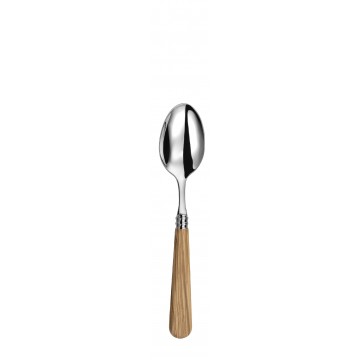 Cuillère à dessert Helios bois d'olivier | Cuillère élégante pour desserts