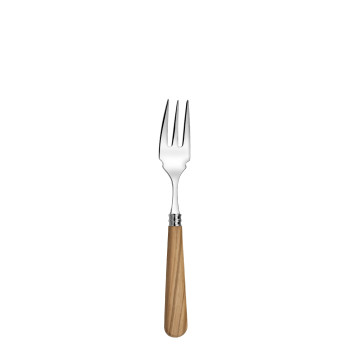 Fourchette à poisson Helios bois d’olivier | Capdeco