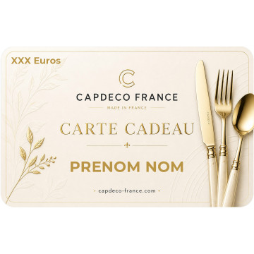 Carte cadeau Capdeco 100 € | Cadeau art de la table